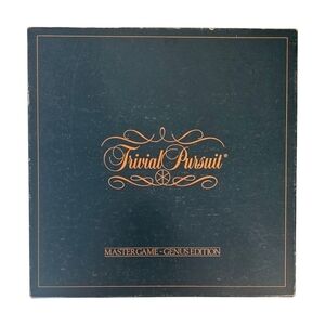 Vintage 1981 Original Trivial Pursuit Master Game Genus Edition Horn Abbot Ltd